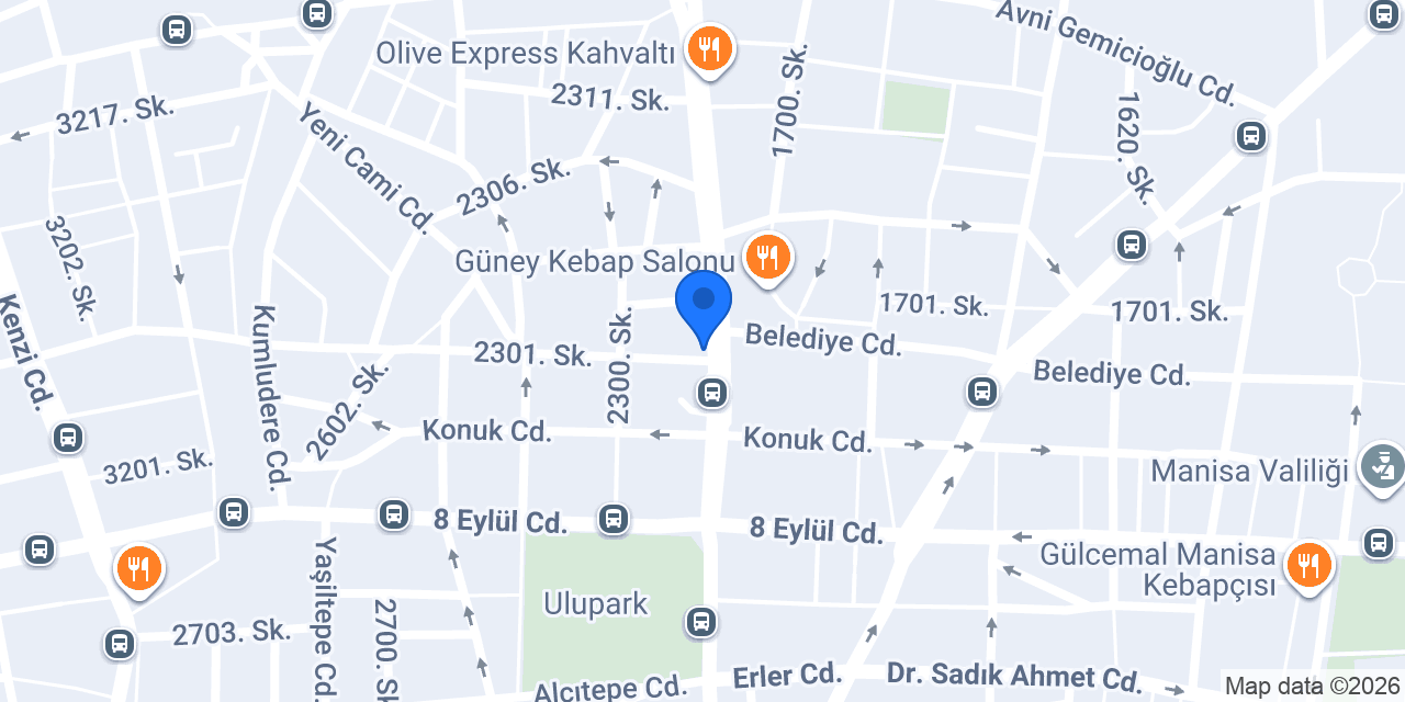 Doğrucan Mobilya Manisa konumu