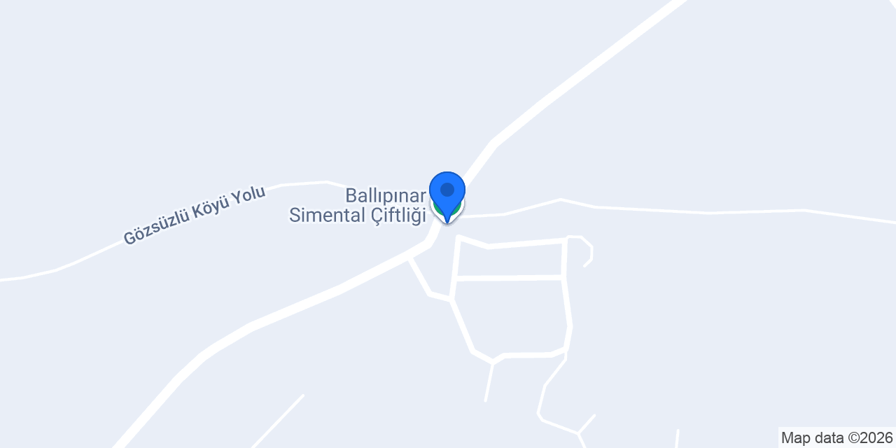 Ballıpınar Simental Çiftliği konumu