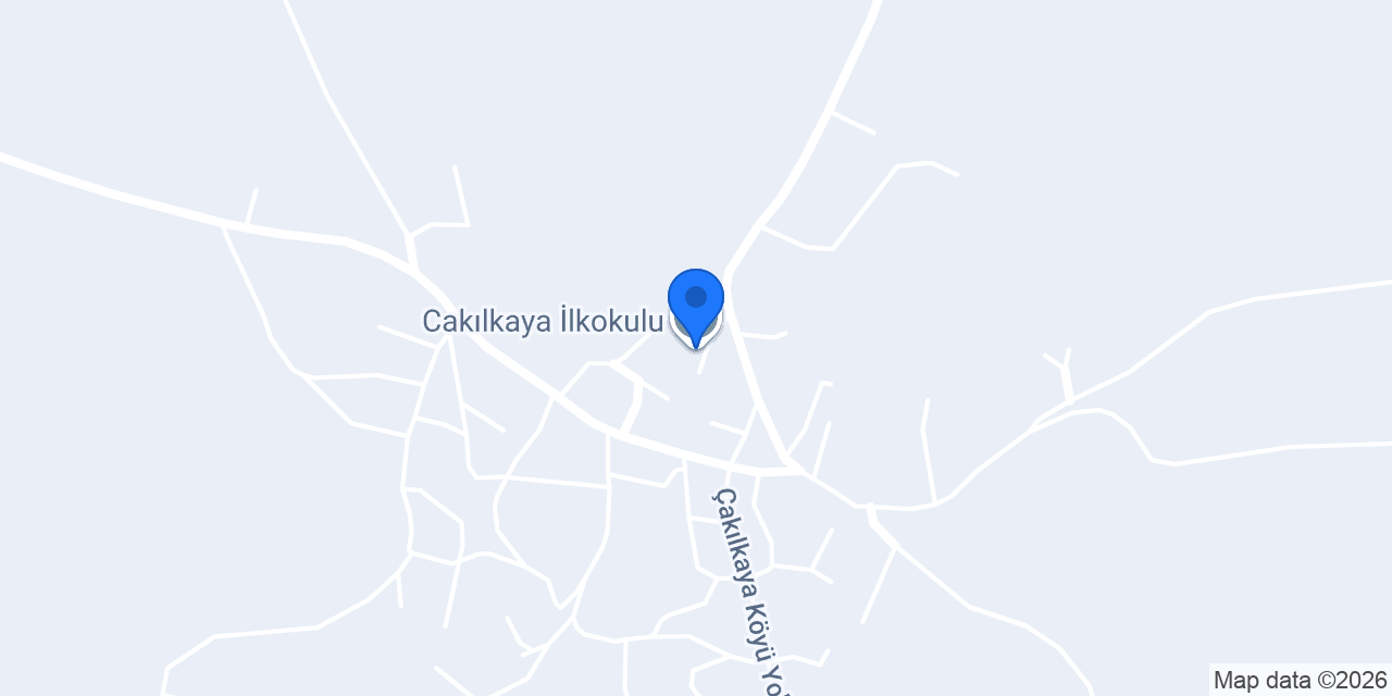 Cakılkaya İlkokulu konumu