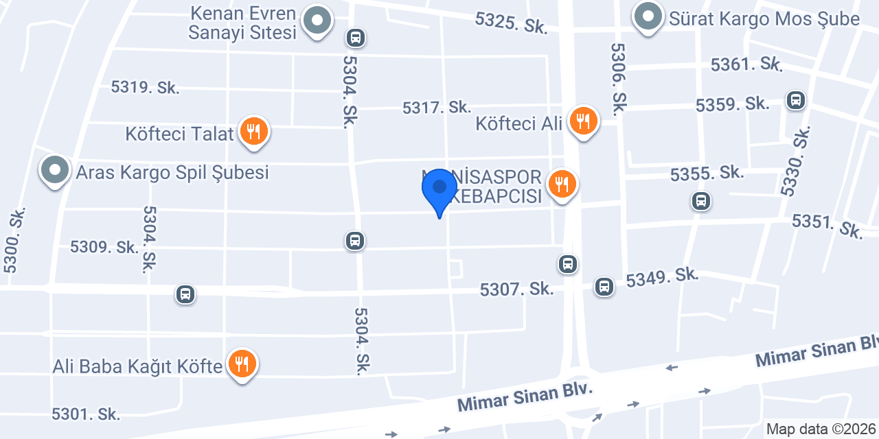 OtoCenter Manisa Elektronik konumu