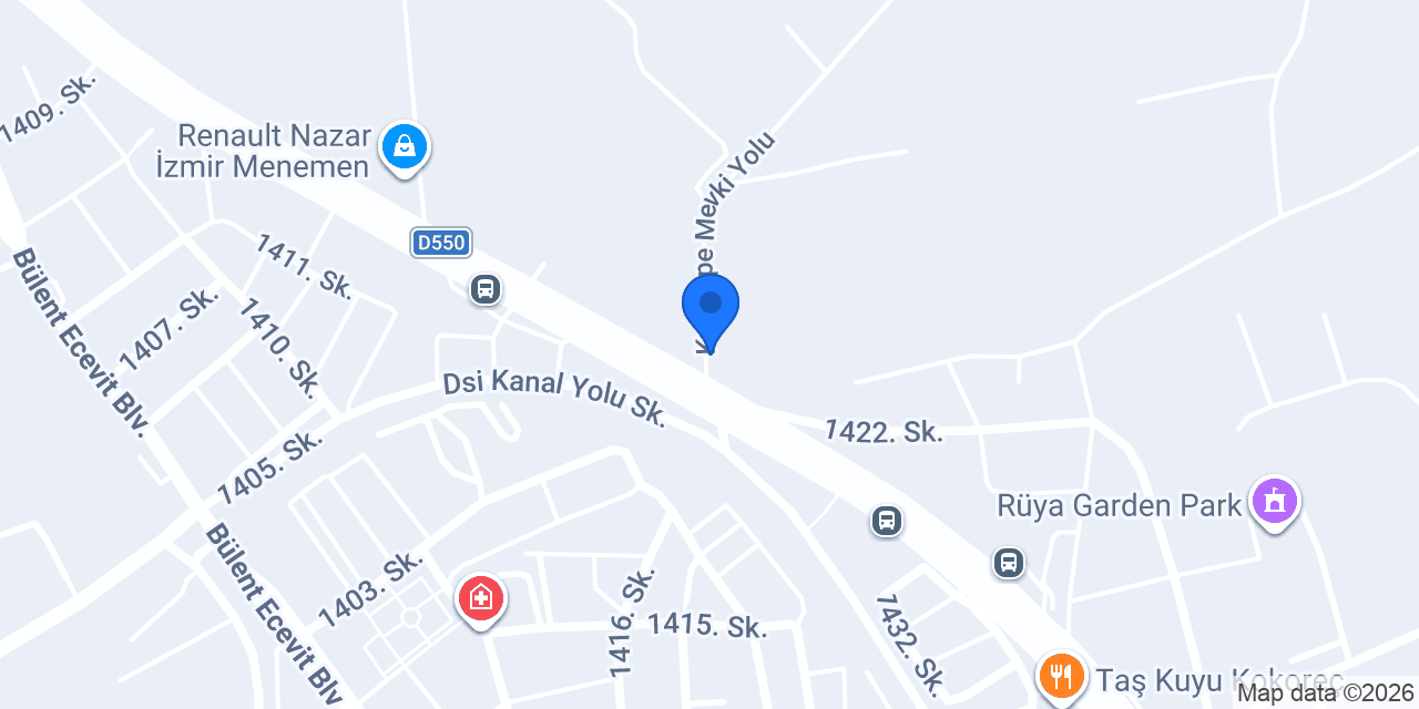 Balcoon Terrace Menemen konumu