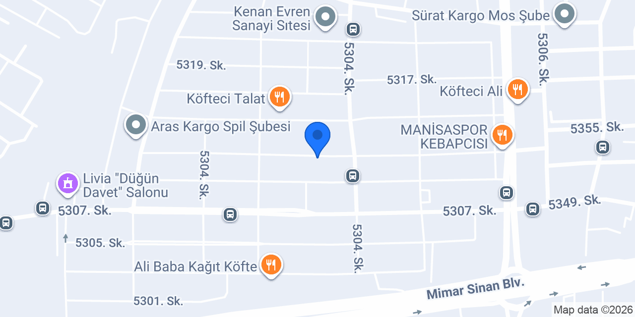 Autoclinic Hasar Onarım Merkezi konumu