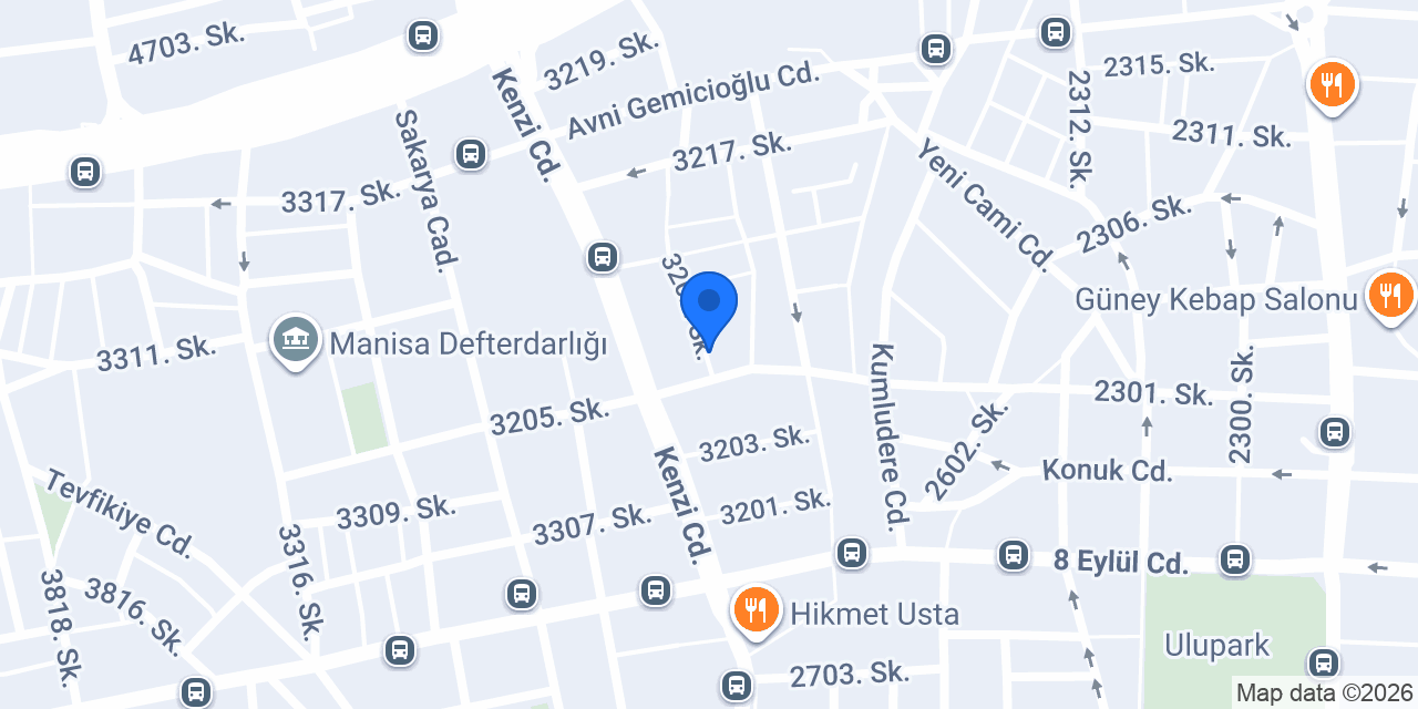 MANİSA SİNEKLİK konumu