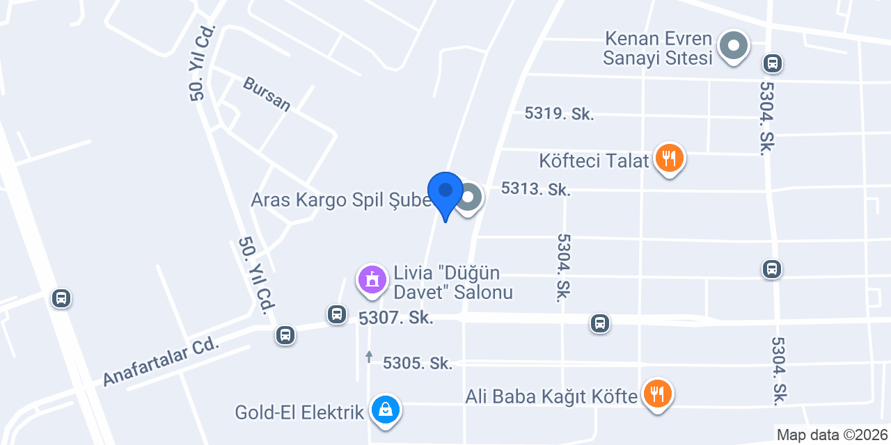 Manisa Özdemir Palet konumu