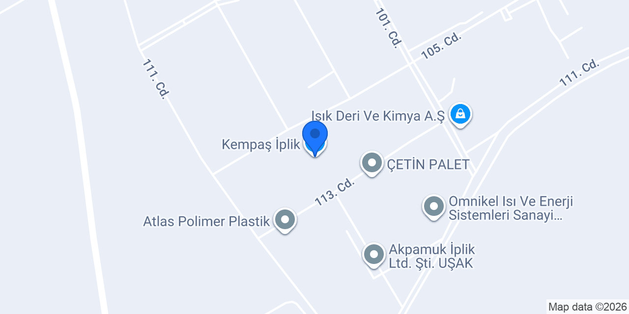 Kempaş İplik konumu