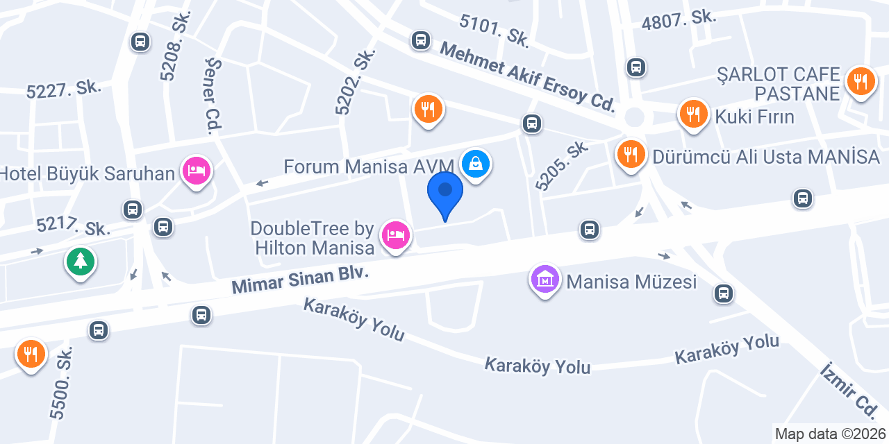 Cinens Sinemaları Manisa konumu