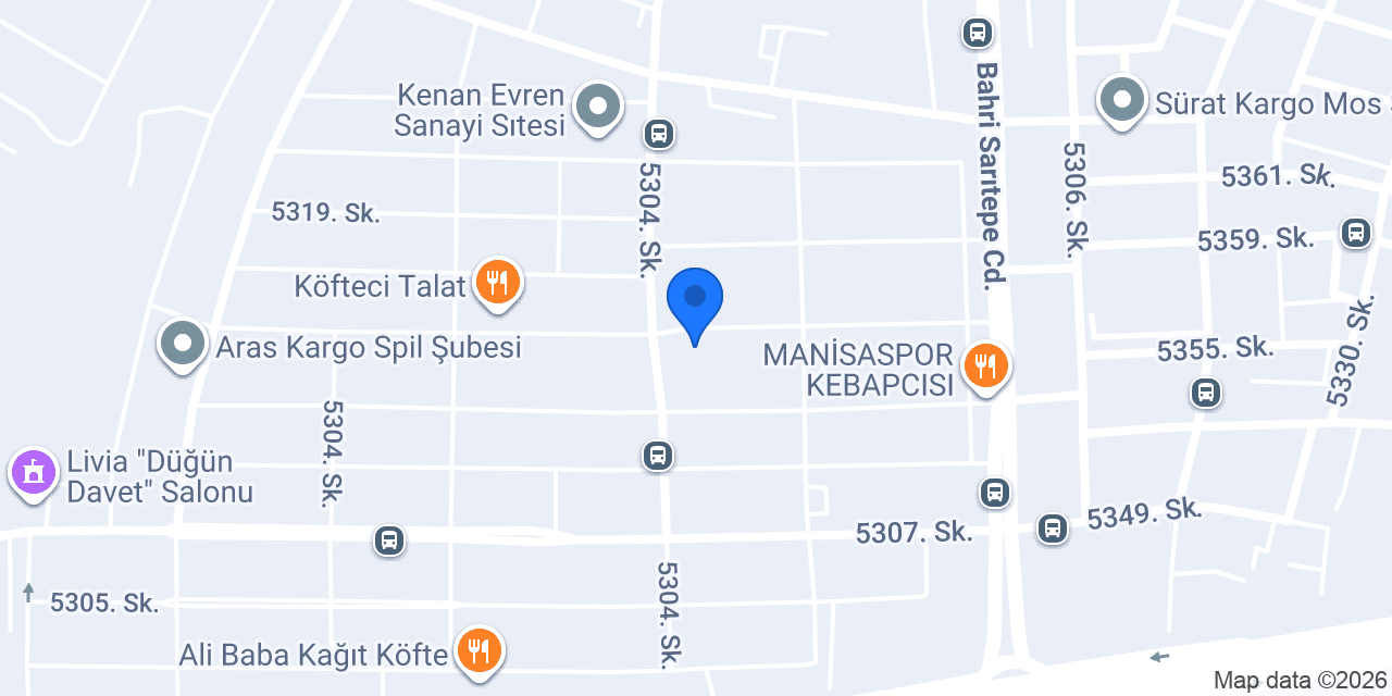 Hakan Oto Lastik konumu