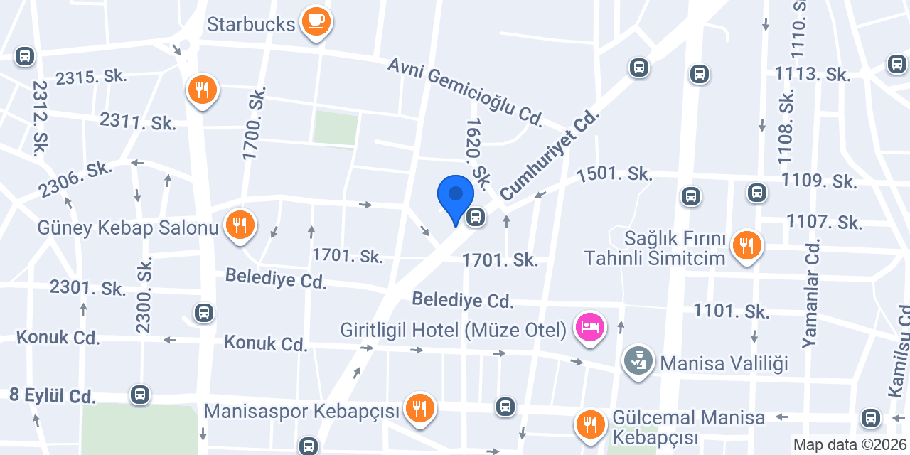 Saadet Eczanesi konumu
