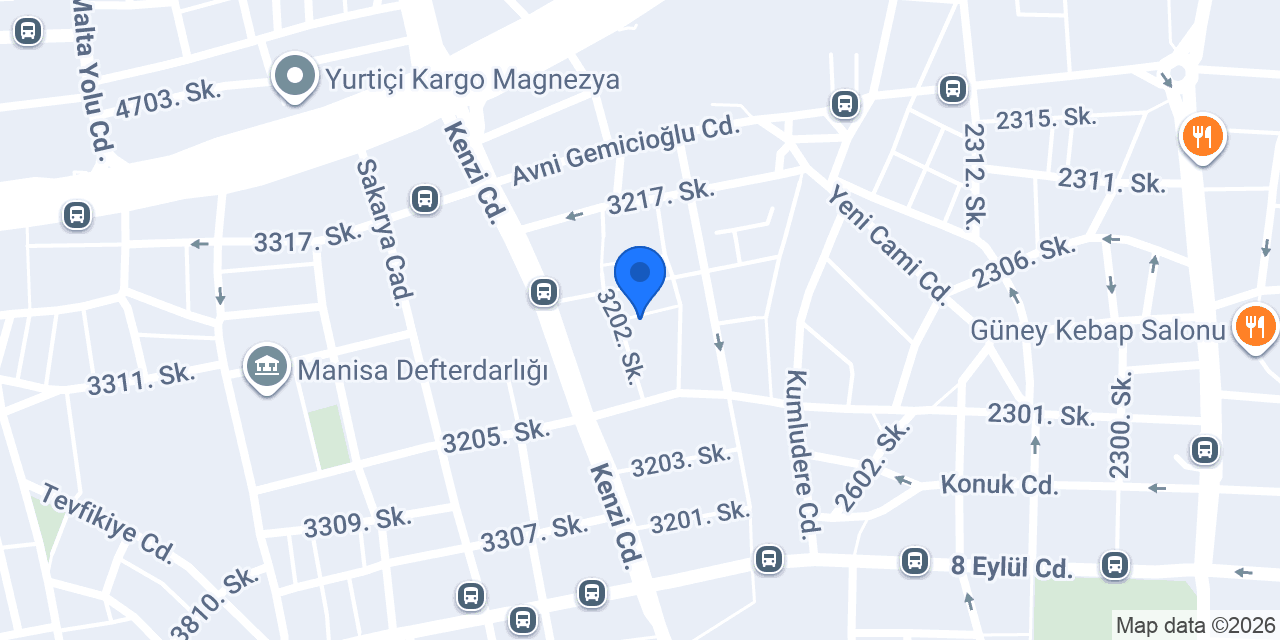 Krema Kafe konumu