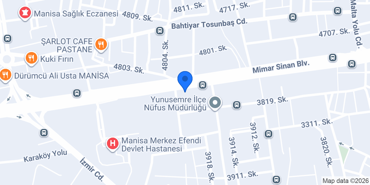 HEKİMOĞLU ECZANESİ konumu