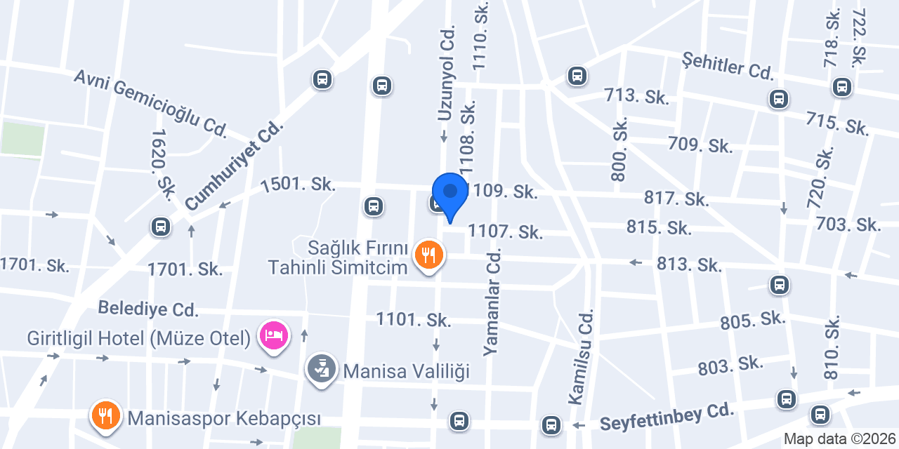 Y.D TASARIM YAPI MANİSA konumu