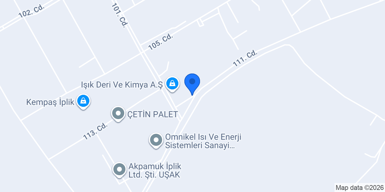 Özdoğru Makina konumu