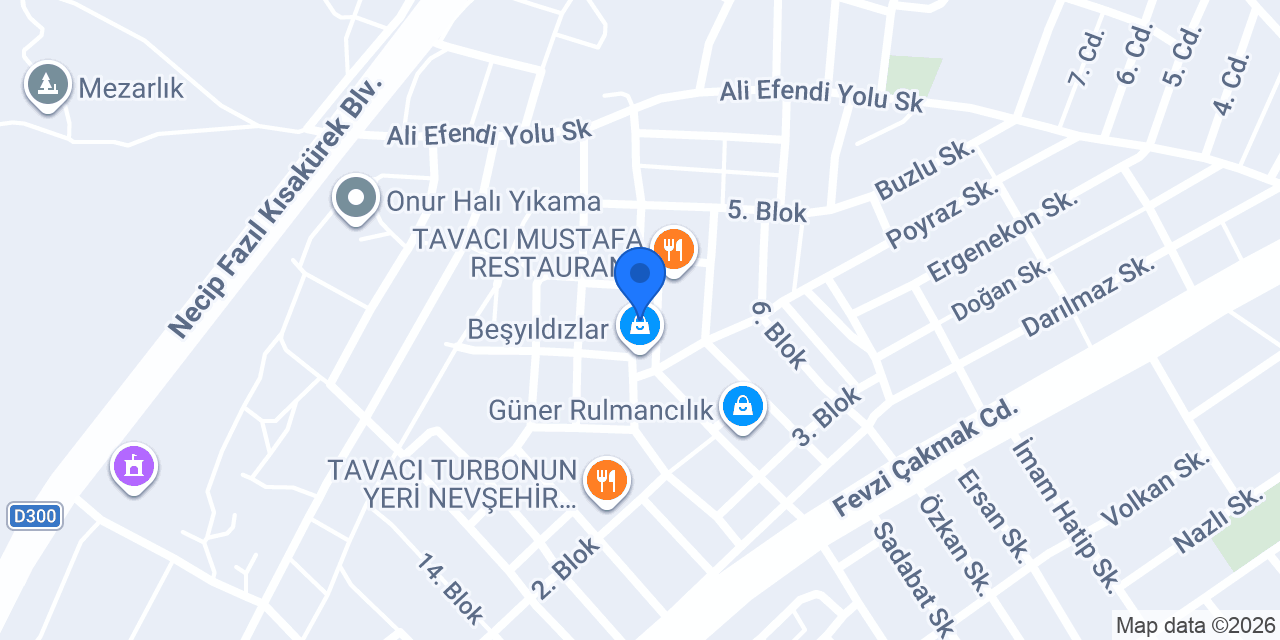 Tek-iş Reklam konumu