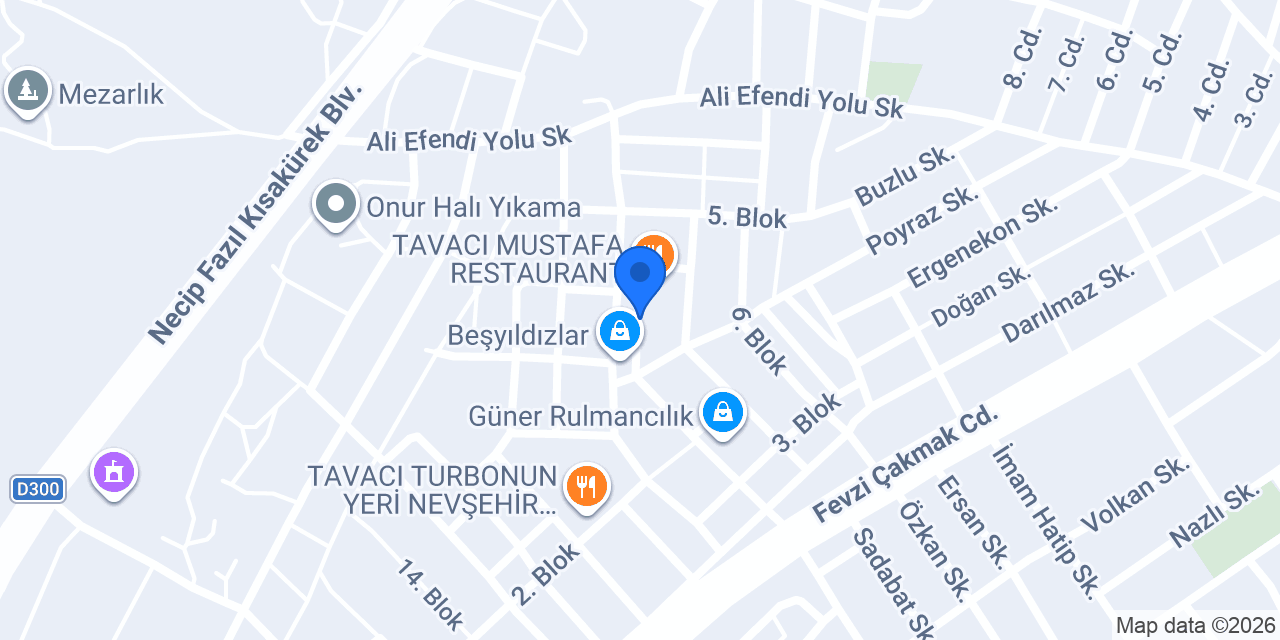 ÖZ TEKBİR BOBİNAJ Turgut Usta konumu