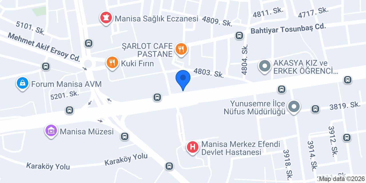 Sueda eczanesi konumu