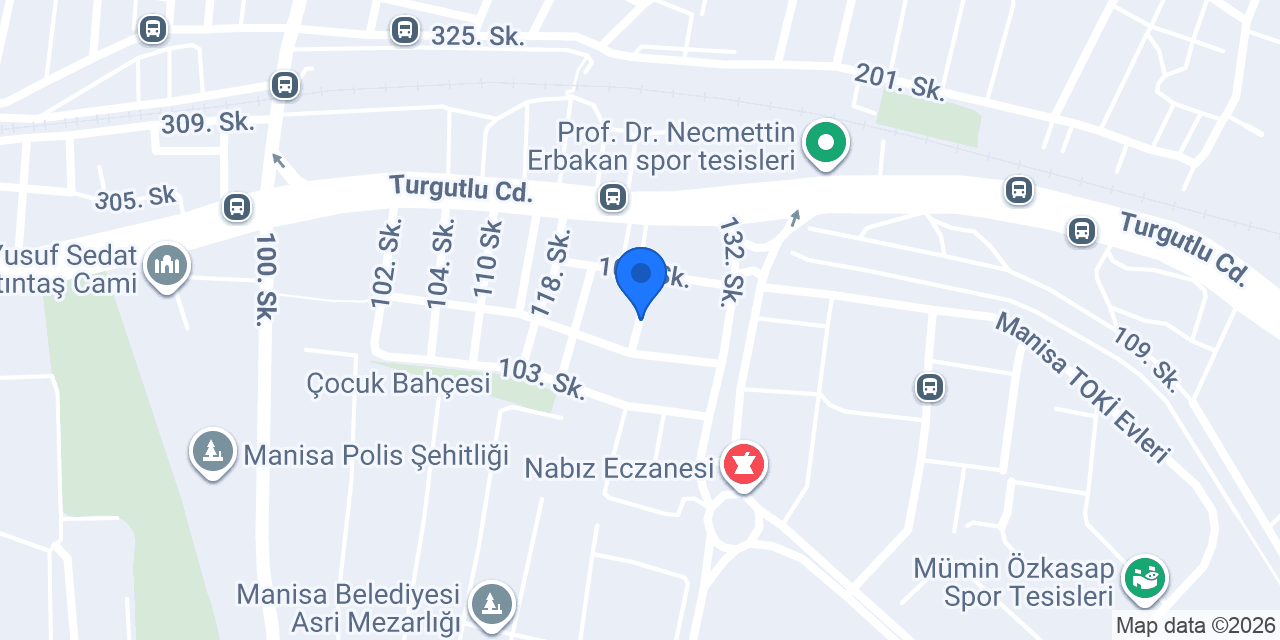 Tatlı Köşk Manisa Şube konumu
