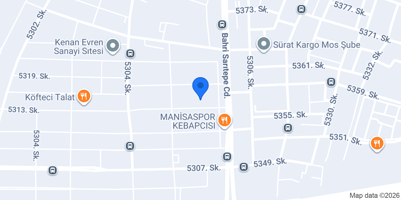 KY Grup Oto konumu