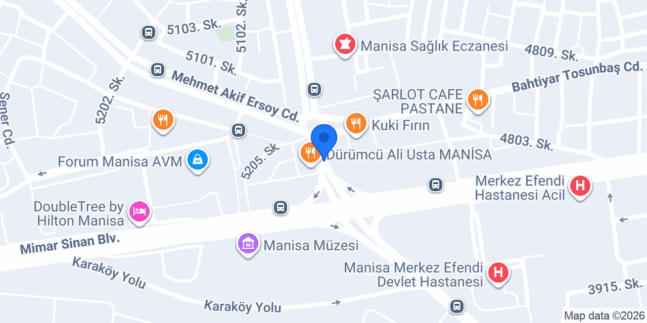 Meşhur Sarıyer Börekçisi Pasta & Kafe konumu