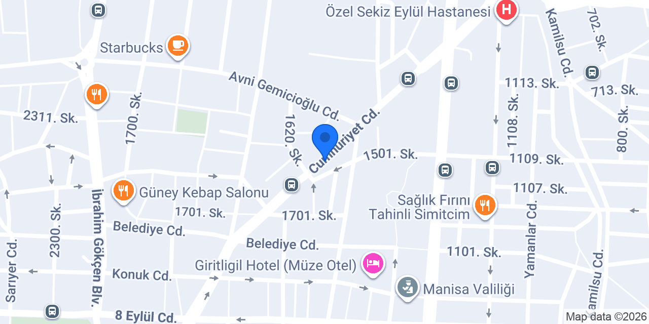 Fix Emlak l Manisa Satılık Daire konumu