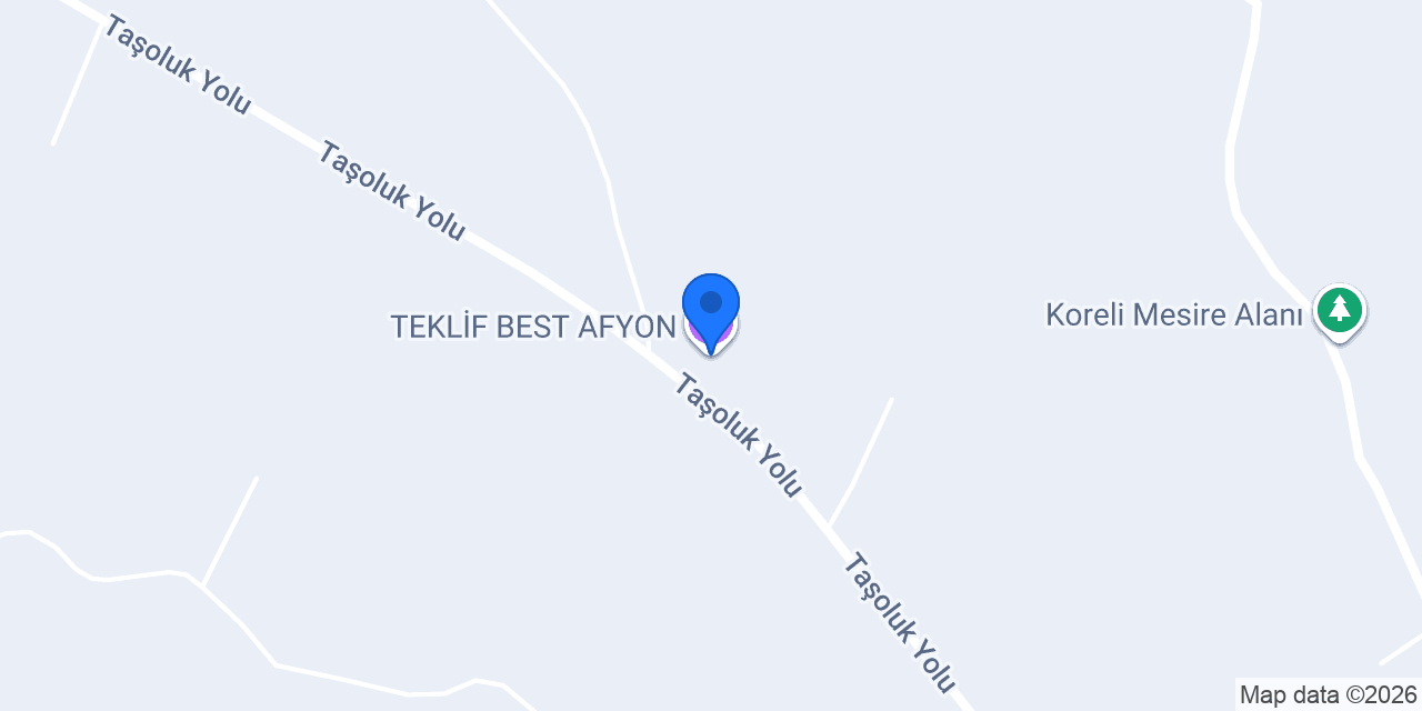 BESTPLATOAFYON konumu