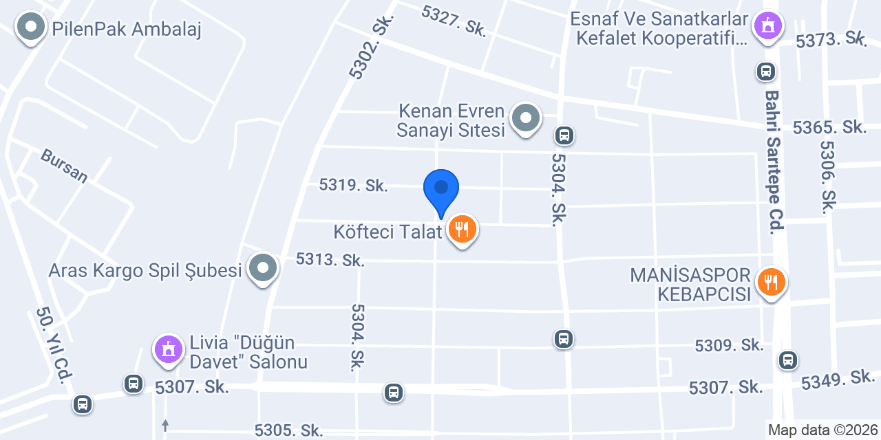 MANİSA UĞUR HIRDAVAT konumu