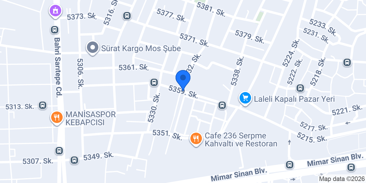 Limon Cafe konumu
