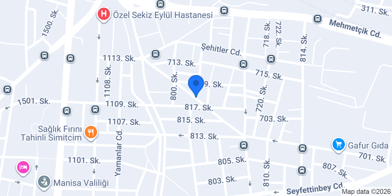 Busem Çiçekçilik konumu