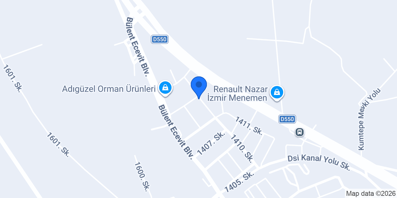 Egesen Yedek Parça konumu