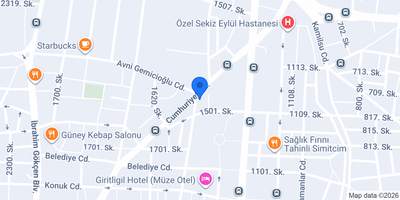 Niobe Sigorta (Anadolu Sigorta) konumu
