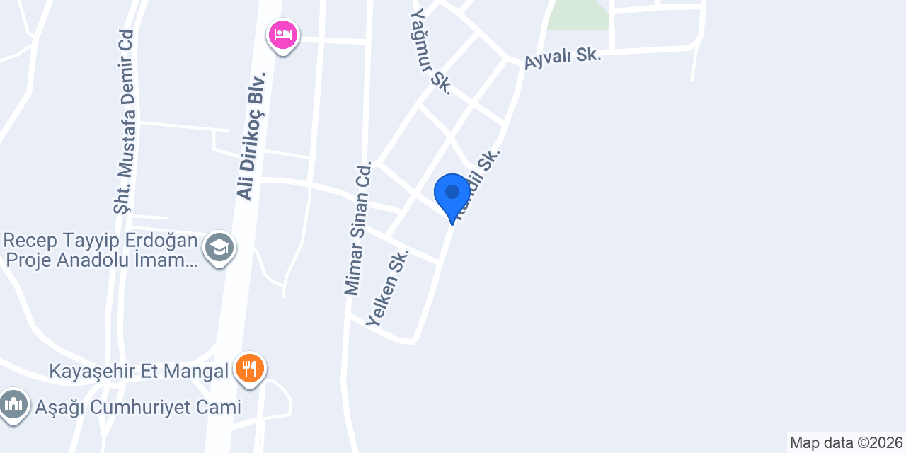 Buket Pastaneleri konumu
