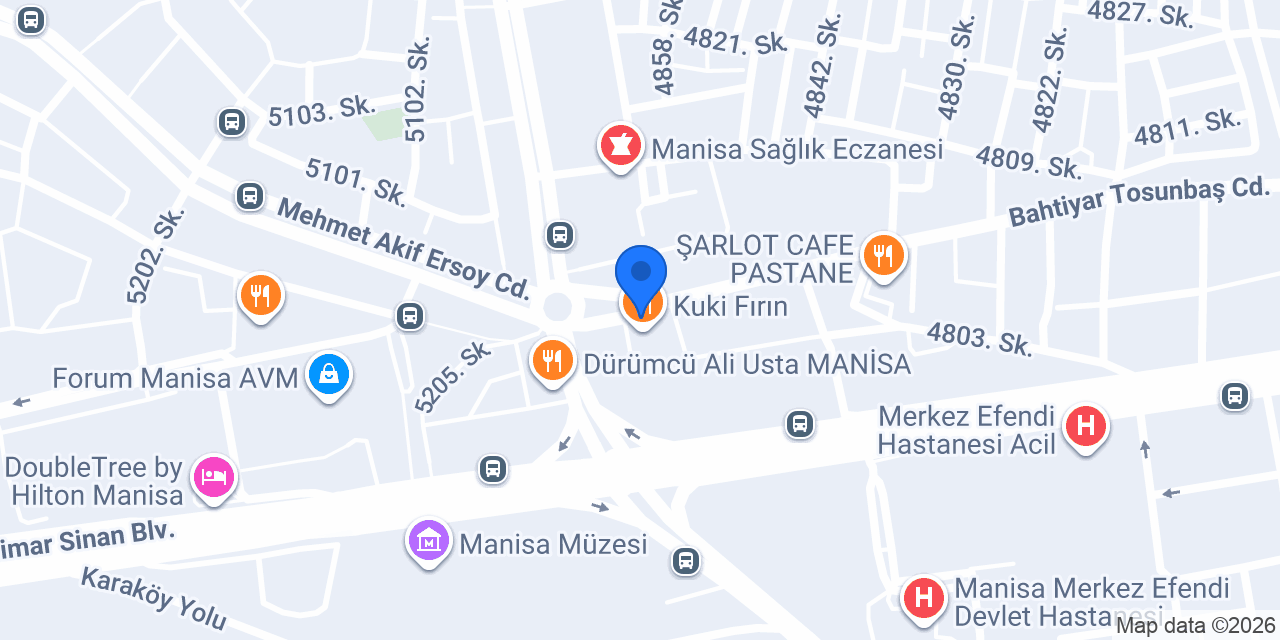 Gediz Sürücü Kursu konumu