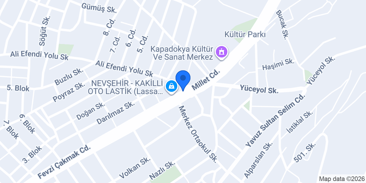 1-AVER EKOMİNİ TEKEL NEVŞEHİR konumu