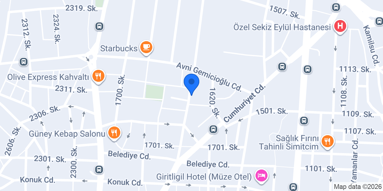 İnci İnternet Kafe konumu