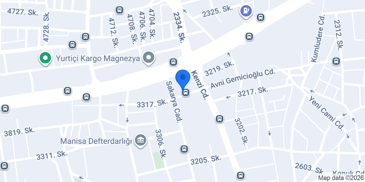 Akgün Dekorasyon konumu