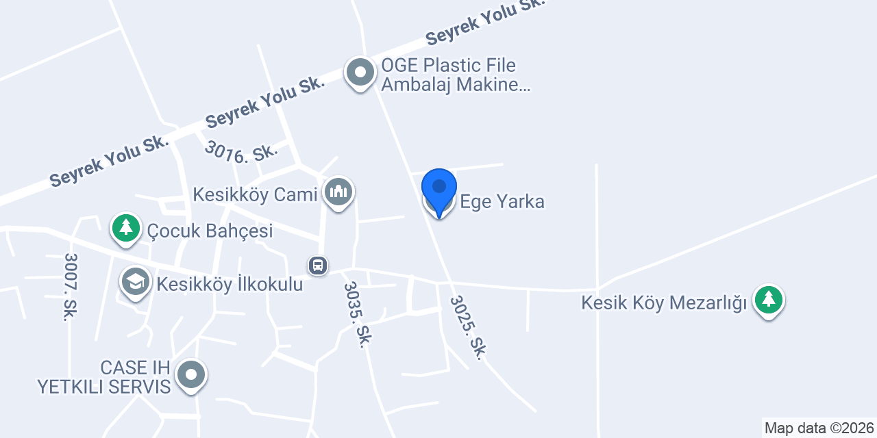 Ege Yarka konumu