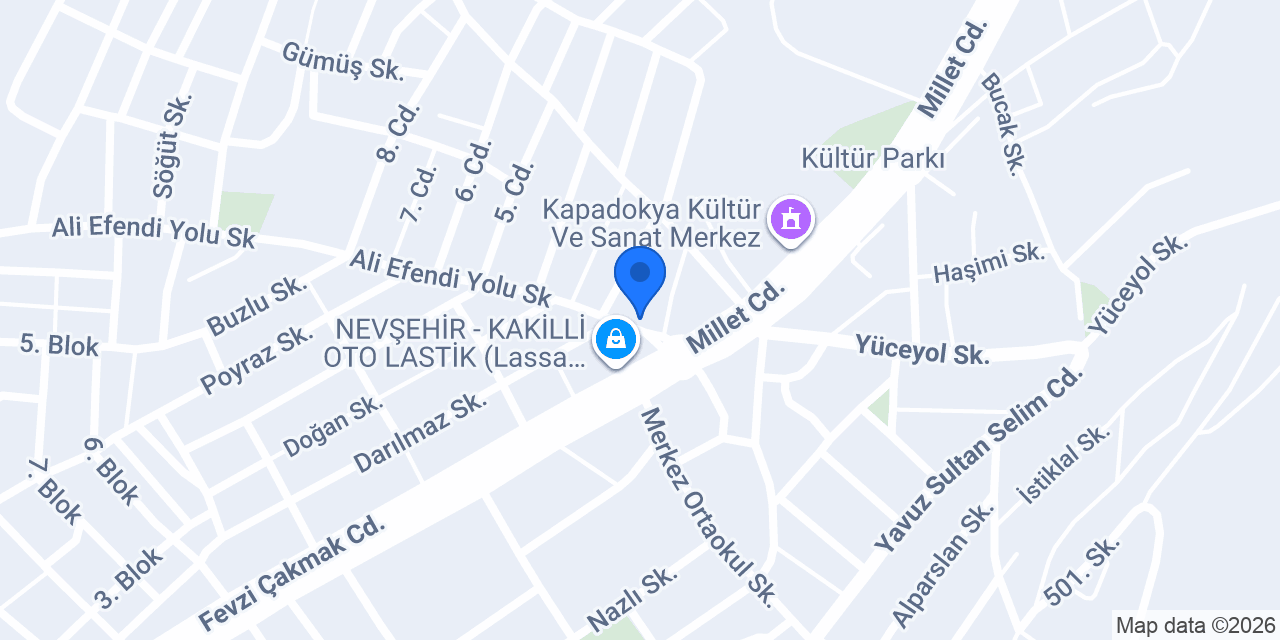 Ayaz yapı malzemeleri konumu