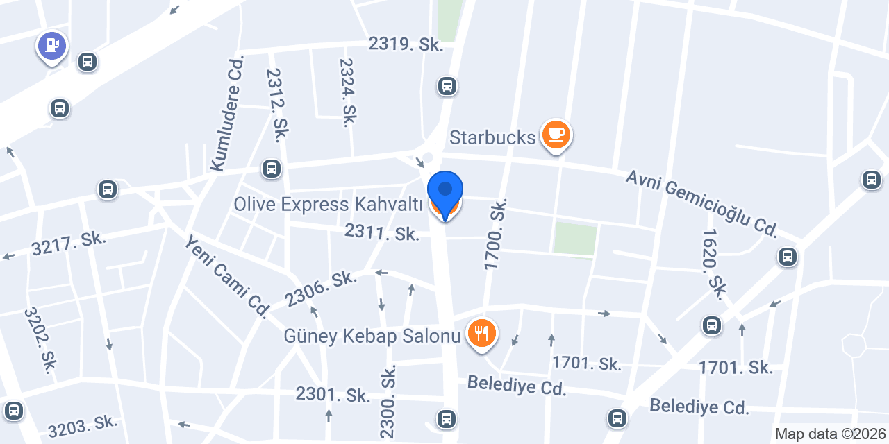 Olive Express Kahvaltı konumu