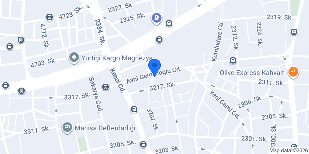Turgutlu Köftecisi konumu