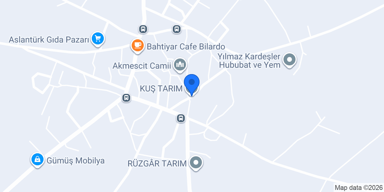 KUŞ TARIM konumu