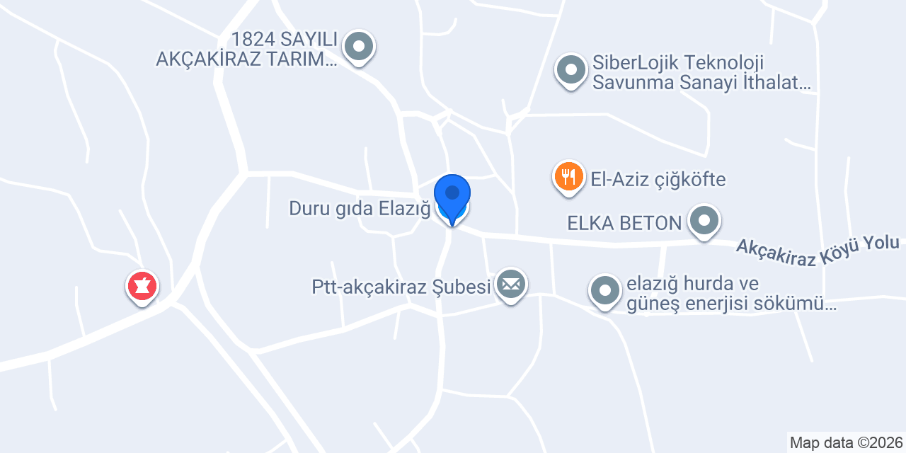 murat beton elazığ konumu
