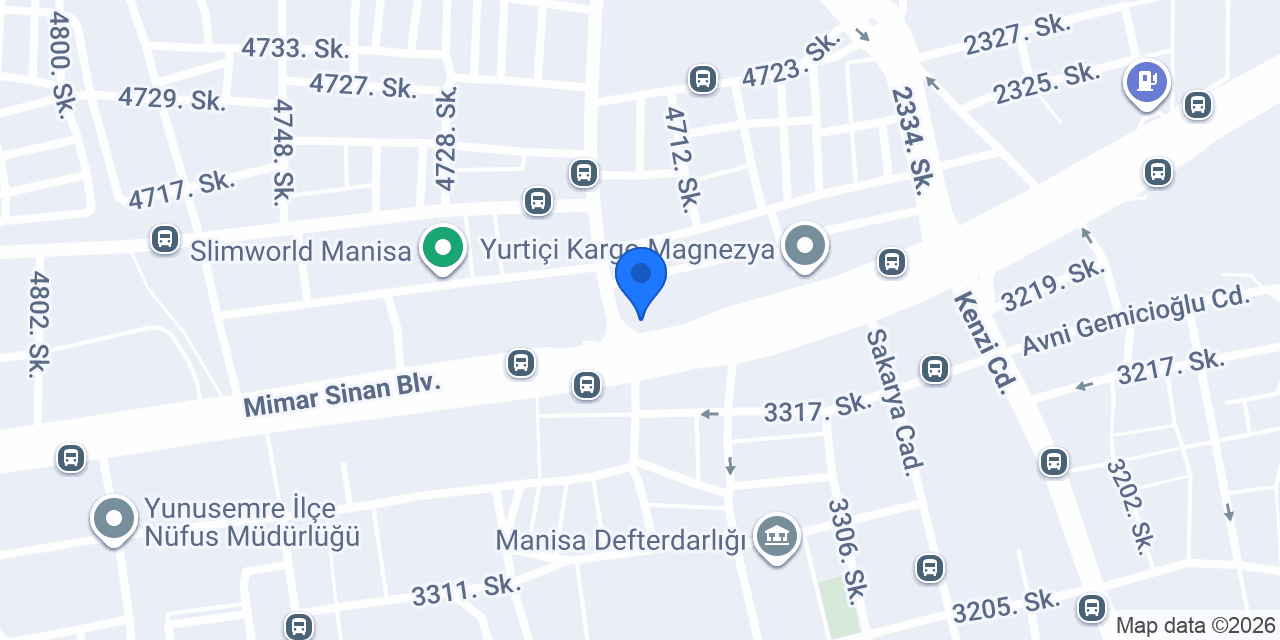 Galaksi Sürücü Kursu konumu