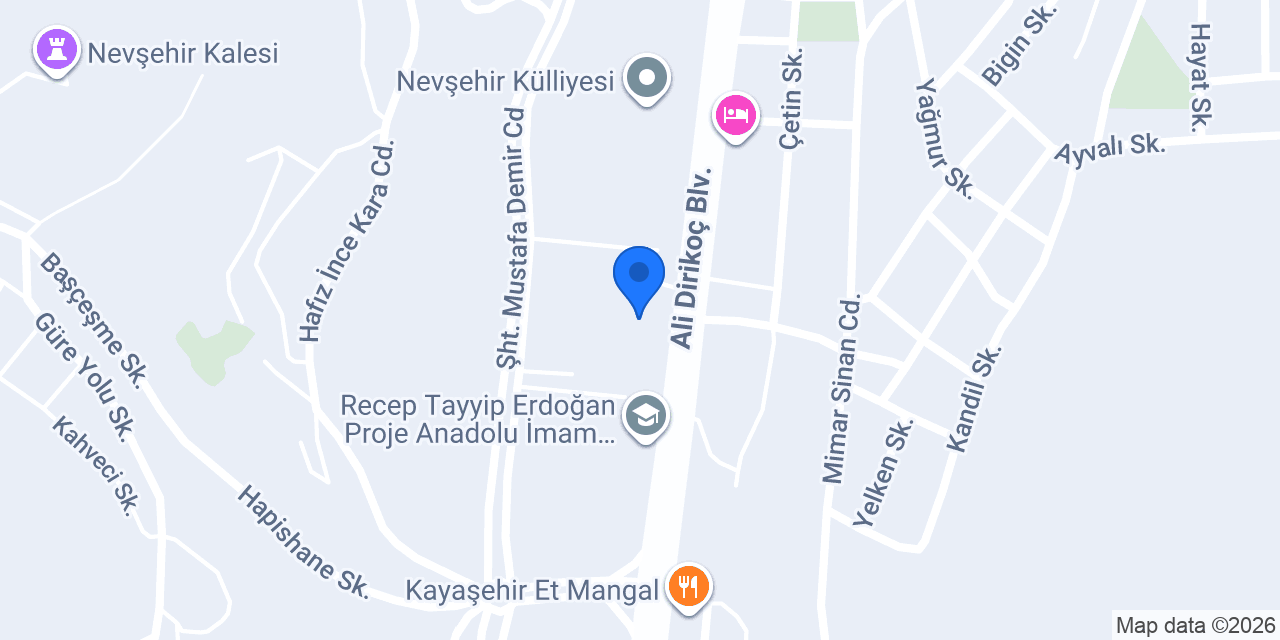 DİRİLİŞ KIZ ANADOLU İMAM HATİP LİSESİ konumu