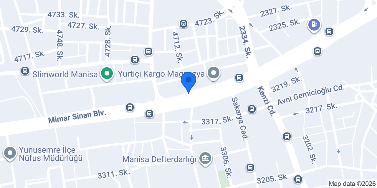 İnegöl Mobilyası Manisa konumu