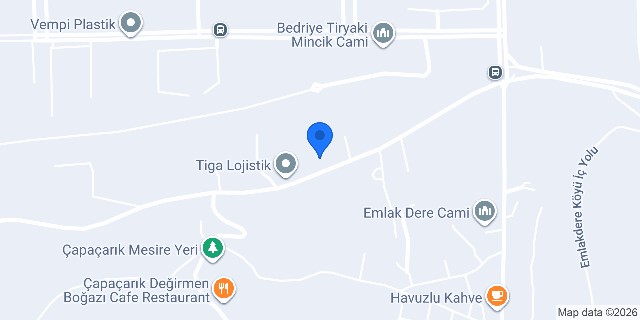 Mersan Ağır Vasıta konumu