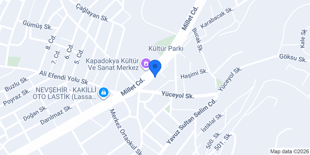Yağmur Yapı Market konumu