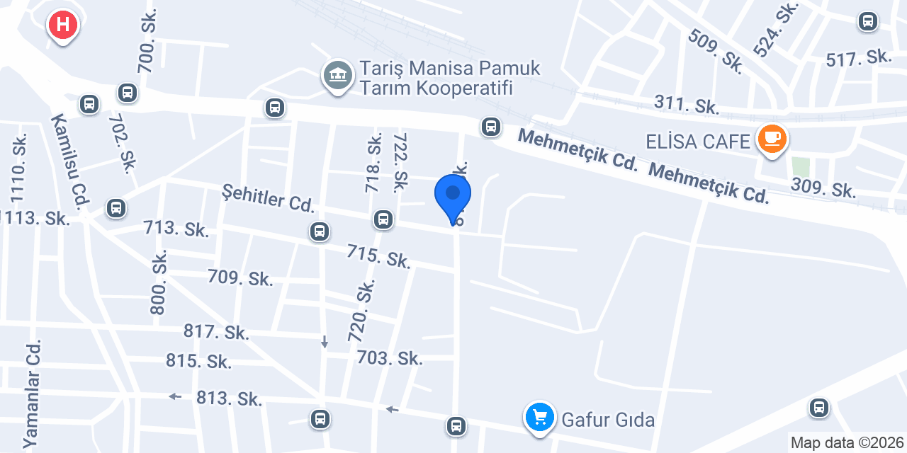 Eslek Eczanesi konumu