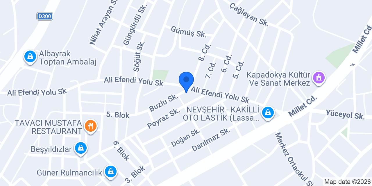 Ravza Pide Salonu konumu