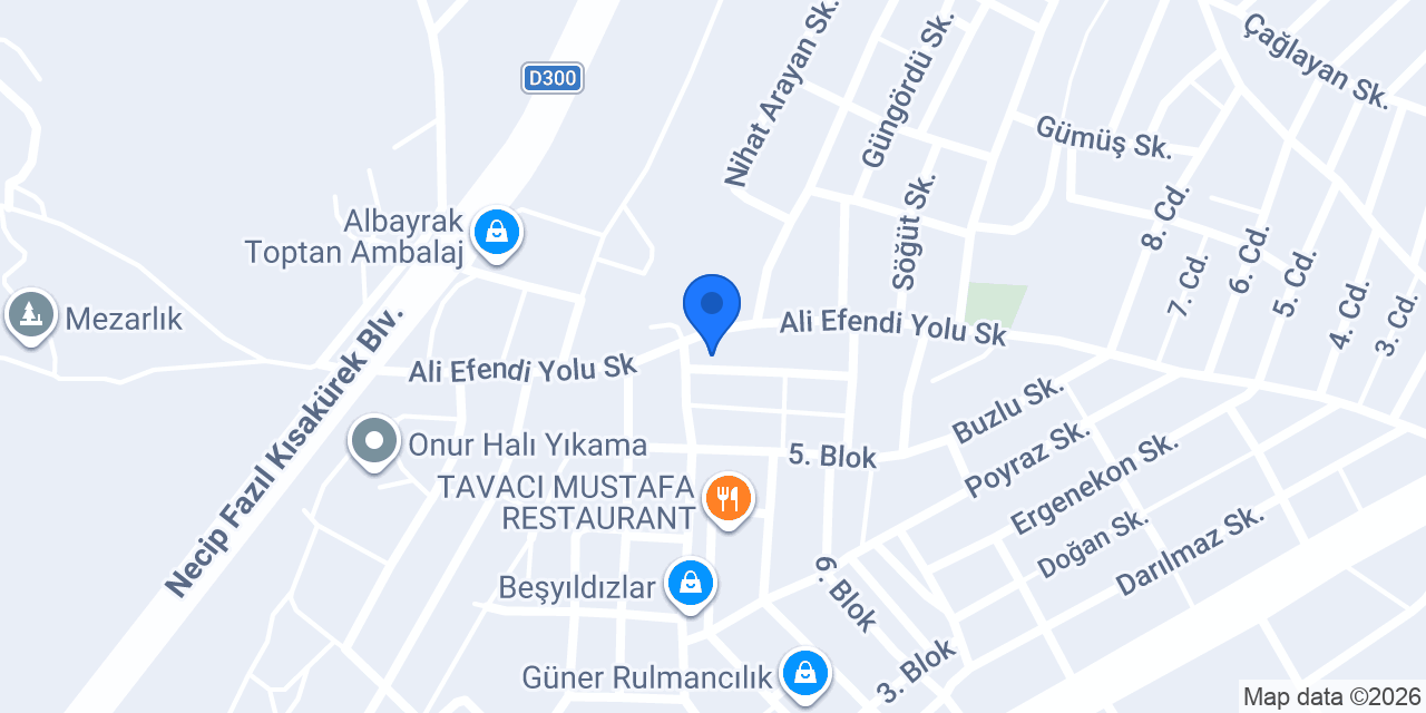 Dinç Karoser konumu