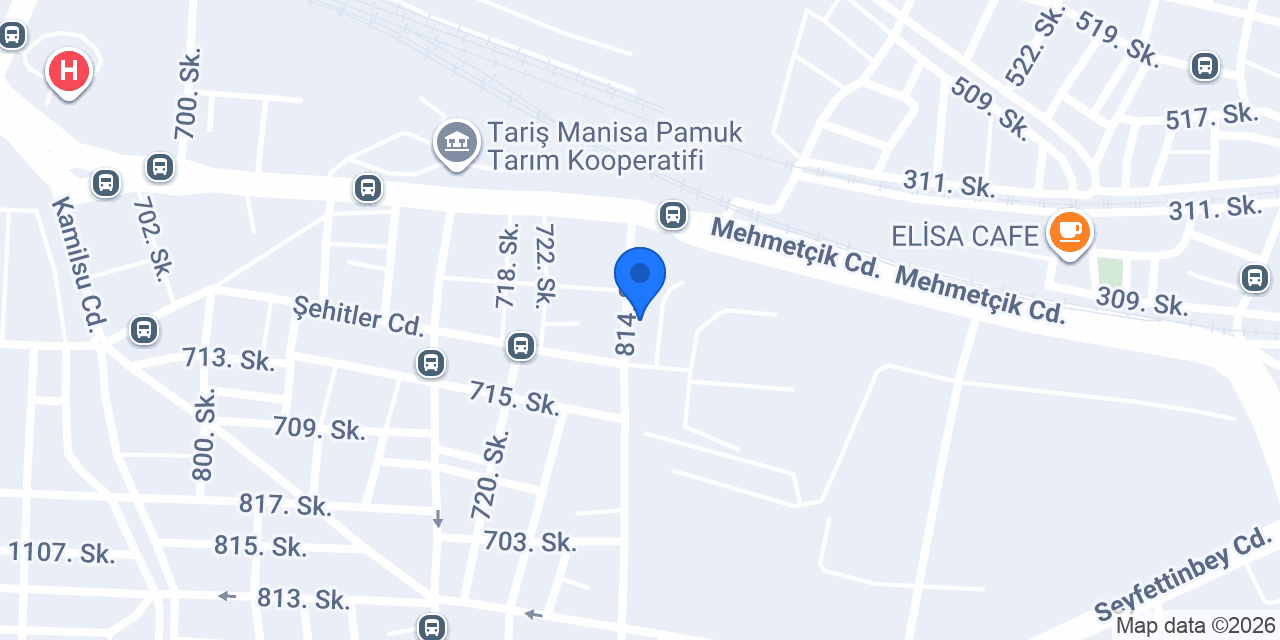 YAPA Eczanesi konumu