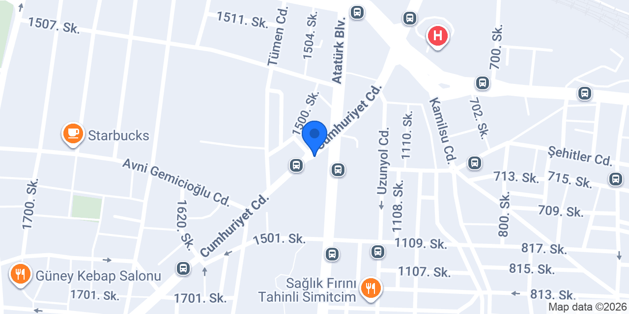 Manisa Kurtuluş Kilisesi konumu
